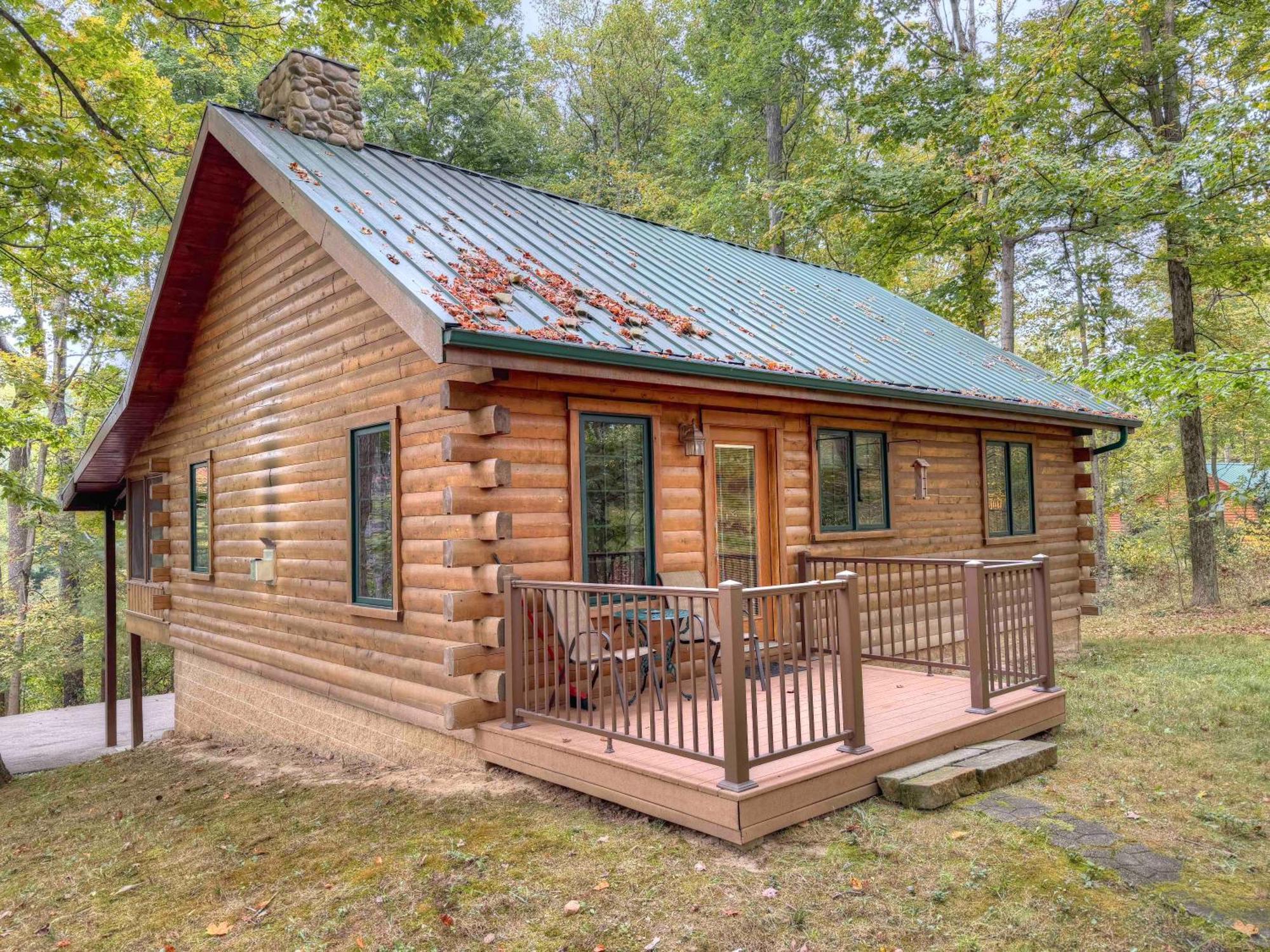 Ferngully Creek Cabins Millersburg Exteriör bild